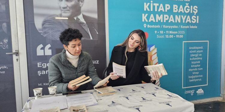 İzmir’de kitap kurtları için kitap bağışı kampanyası