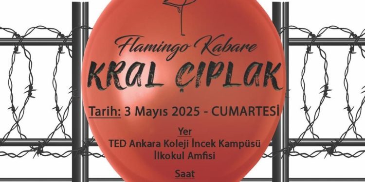 TED Ankara Koleji Mezunları Derneği Tiyatro Topluluğu 11. Yılında “Flamingo Kabare: Kral Çıplak” İle Sahneye çıkıyor