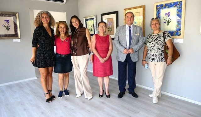 Rus Gelinden Ebru Sanatı sergisi/ Ata Sevgi