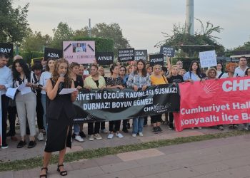 CHP Konyaaltı Kadın Kolları Başkanı Aslı Tazegül : “Fadim için, Adalet İçin, Demokrasi için Buradayız”