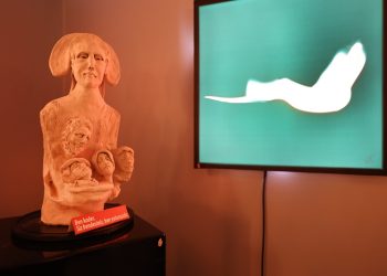 Kadının ateşten gücü sanatla buluştu