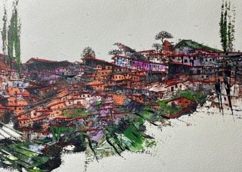 Ressam Orhan Zafer Ve Mümin Candaş’ın “Mavi Ve Siyah” Sergisi Urladam’da/Günsu Saraçoğlu