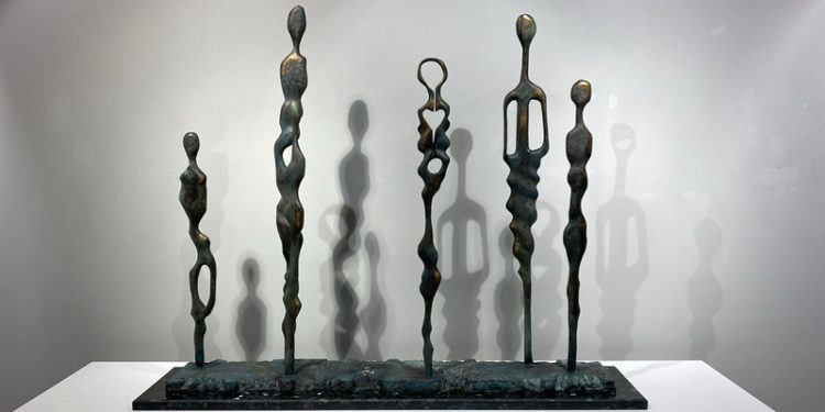 Karma Resim ve Heykel Sergisi Evrim Sanat Galerisi’nde açıldı/Günsu Saraçoğlu