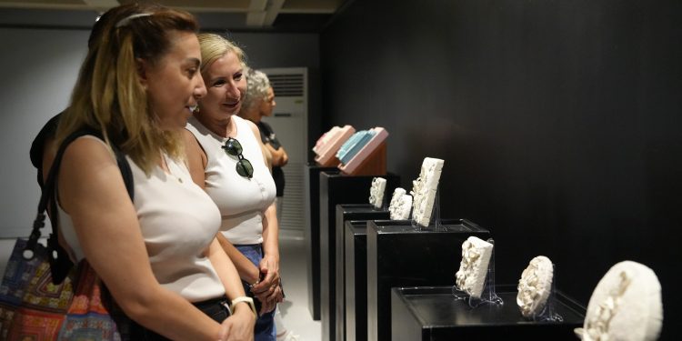 Semiha Atabey’in “Bozunma/Oluşum” sergisi ziyarete açıldı