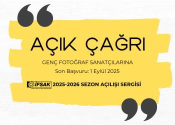 İfsak’tan 2025-2026 sezon açılışı sergisi için gençlere açık çağrı