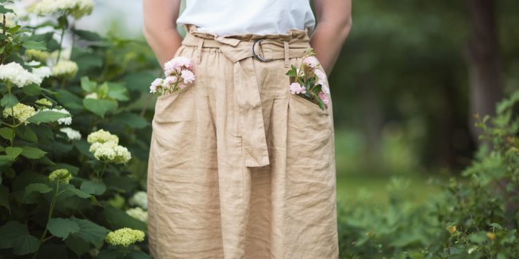 Kadın Keten Pantolon