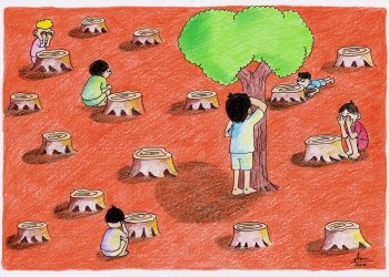 Aydın Doğan Uluslararası Karikatür Yarışması “Küllerinden Doğan Umut” Sergisi Bursa’da Sanatseverlerle buluşuyor