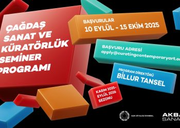 “Çağdaş Sanat ve Küratörlük” Seminer Programı’na başvurular başladı
