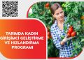 KAGİDER Proje Duyurusu: Tarımda Kadın Girişimci Geliştirme ve Hızlandırma Programı