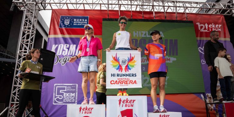 12. Eker I Run Bursa’da büyük bir spor şölenine dönüştü