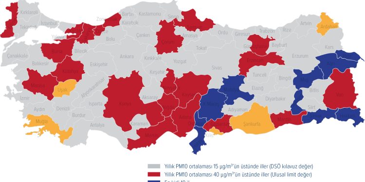 Temiz Hava Hakkı Platformu – Kara Rapor 2025: Tüm Türkiye kirli hava soluyor, ekonomiye faturası 138 milyar dolar!