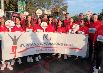 NG Grup, 47. İstanbul Maratonu’nda  adımlarını yeniden iyilik için attı!