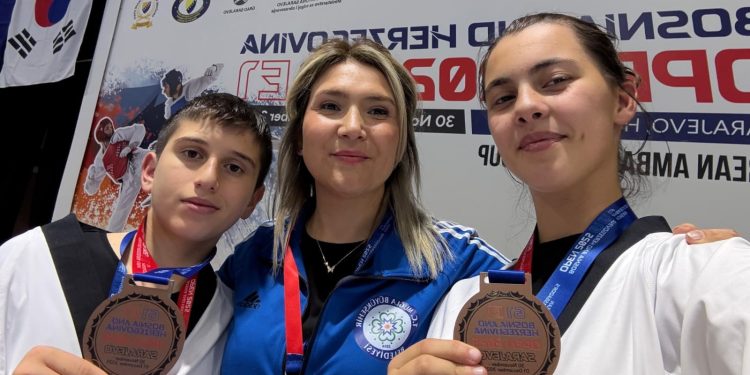 Muğlalı Taekwondocular Saraybosna’da Türkiye’yi gururlandırdı
