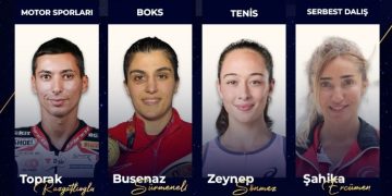 Toprak, Busenaz, Zeynep, Şahika Milli sporcu kategorisinde karşılaşıyor