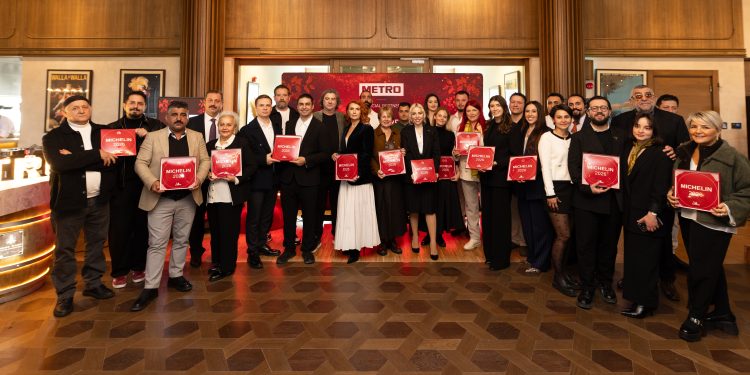 Metro Türkiye, MICHELIN rehberi’nin 2026 seçkisine giren restoranları plaketleriyle buluşturdu