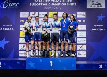 200 Turluk kadınlar madison yarışında zirve Belçika’nın