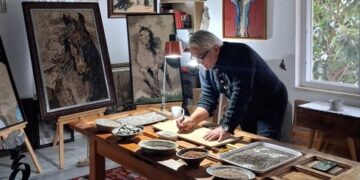 Doğal Çakıl Taşı Mozaik Sanatçısı Süleyman Sarı ile Sanatı Üzerine Söyleşi / Rengigül Yaltırık Ural