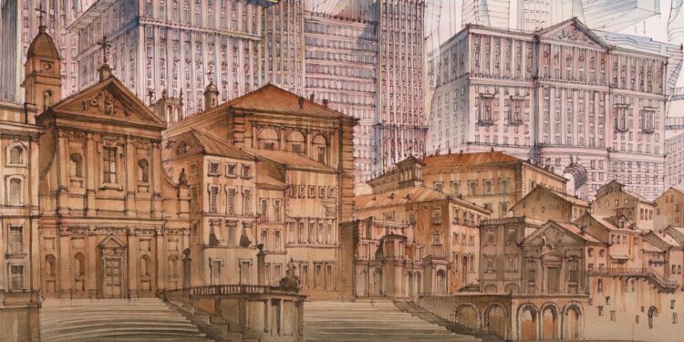 ‘Sergei Tchoban: Zaman Katmanları Arasında’ sergisi Enerji Müzesi’nde izleyiciyle buluşuyor