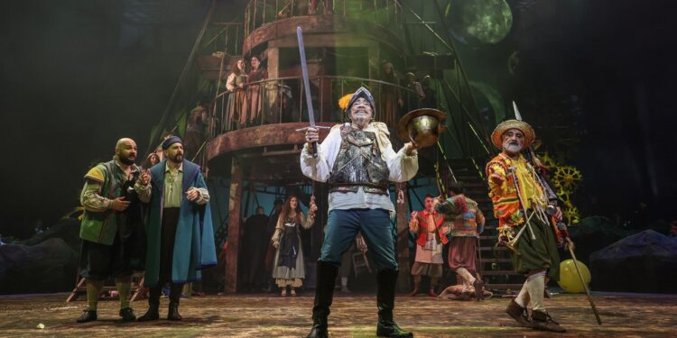 Sezonun kapalı gişe oyunu Don Quixote müzikali’ne iki ödül