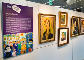 İş Sanat Anadolu Sergileri “Hayatın Renkleri” ile Lüleburgaz’daydı
