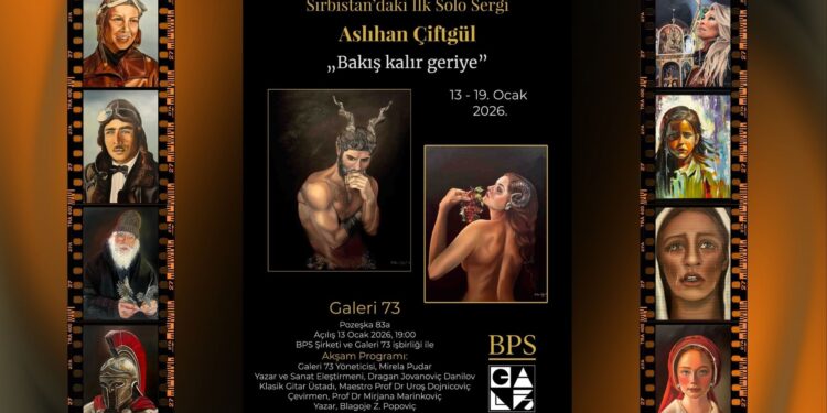 Belgrad Galerija ‘73’te Aslıhan Çiftgül Rüzgârı: “Bakış Kalır Geriye…” Günsu Saraçoğlu