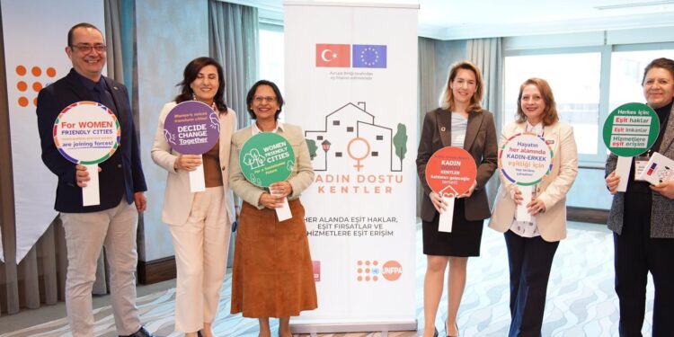 Kadın dostu kentler için 25 belediye birlikte çalışıyor
