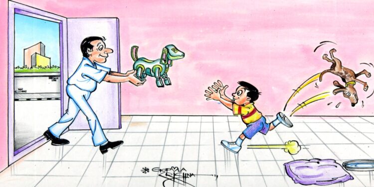 Aydın Doğan Uluslararası Karikatür Yarışması “Ben Robot Değilim” Sergisi, Türkiye Gazeteciler Cemiyeti Basın Müzesi’nde