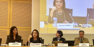 Emine Sabancı Kamışlı, Avrupa Konseyi’nin Uluslararası sivil toplum kuruluşları konferansına katıldı