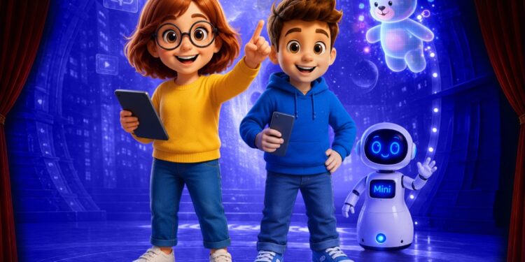 Türkiye’nin İlk Robot Tiyatrosu “Neci’nin Diji Maceraları” Perdelerini açıyor