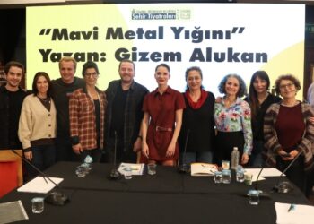 Gizem Alukan’ın “Mavi Metal Yığını” Muhsin Ertuğrul okumalarının son konuğu oldu