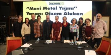 Gizem Alukan’ın “Mavi Metal Yığını” Muhsin Ertuğrul okumalarının son konuğu oldu