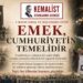 Kemalist Aydınlanma Derneği’nden 1 Mayıs Mesajı: “Emeğin Hakkını Korumak Cumhuriyet’e Sahip Çıkmaktır”