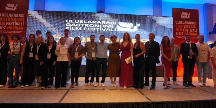 Uluslararası gastronomi film festivali’nde ödüller sahiplerini buldu!
