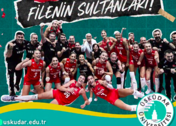Üsküdar Üniversiteli Filenin Sultanları zirvede!