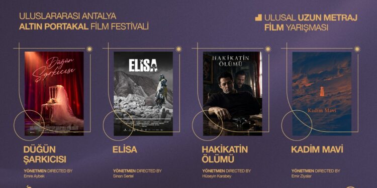 Antalya Altın Portakal Film Festivali’nde ulusal uzun metraj film yarışması’ndaki finalist filmler belli oldu!